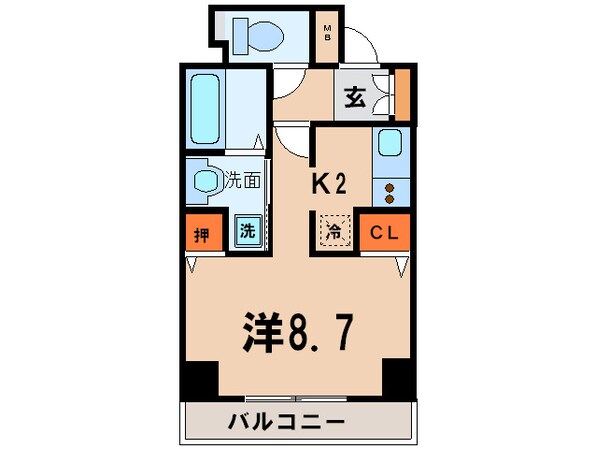 CASSIA車道の物件間取画像